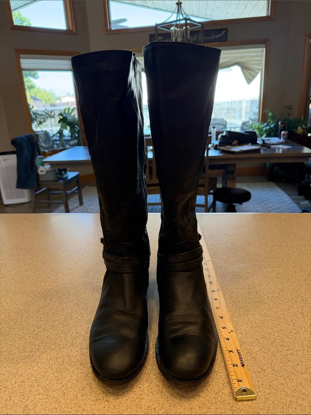 Frye Tall Brown Leather Women's Riding Boots women’s 11B